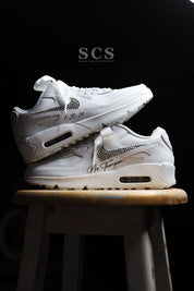 Nike Bridal Sneakers | Air Max 90 Shoes | solecraftstudio