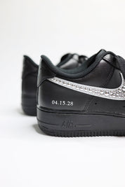 Metallic Black Groom AF1