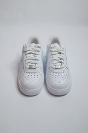 AF1 Blue Swoosh Butterflies — Sample Pair