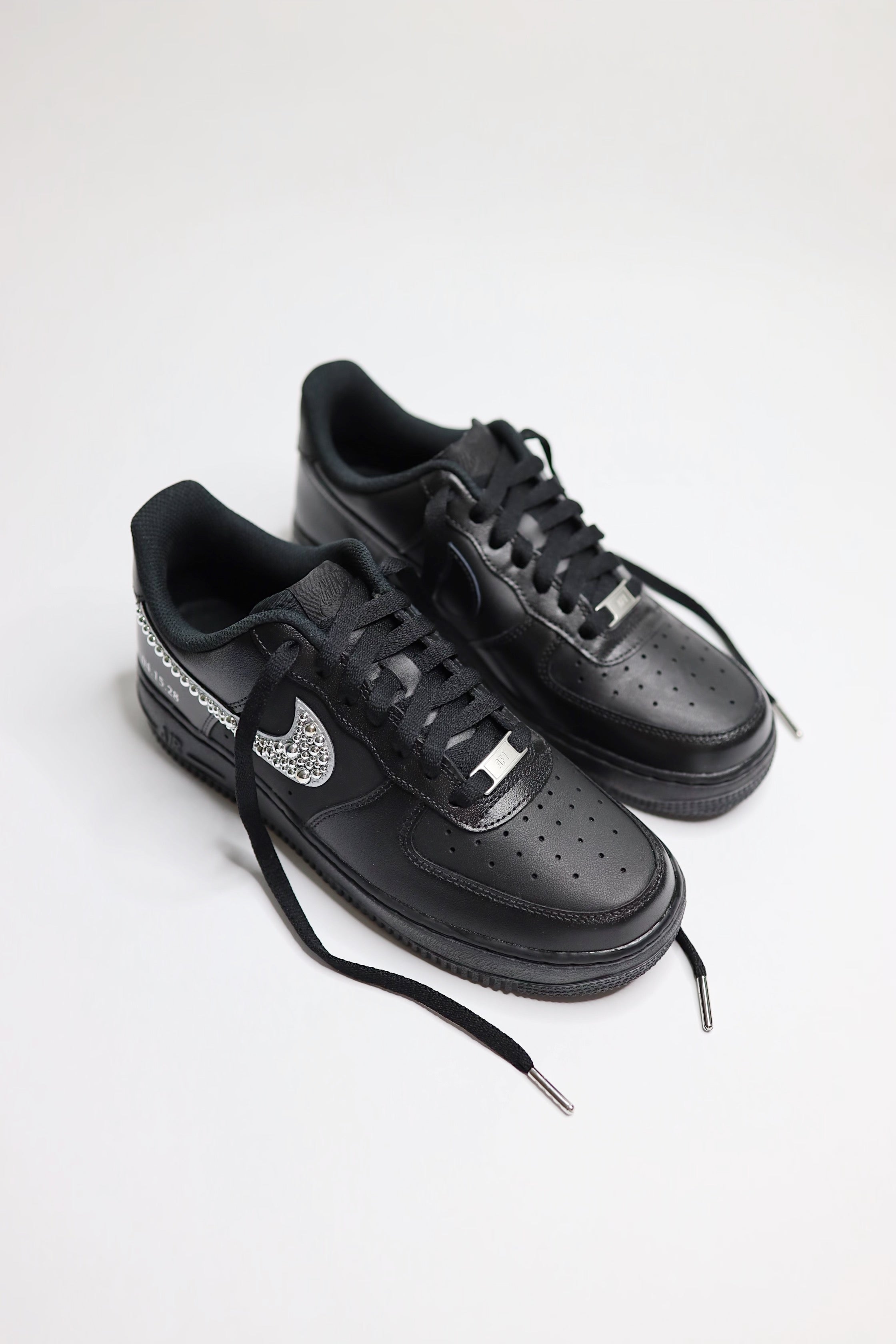 Metallic Black Groom AF1