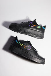 AF1 Rainbow Outline | Multicolor Pride Swoosh | solecraftstudio