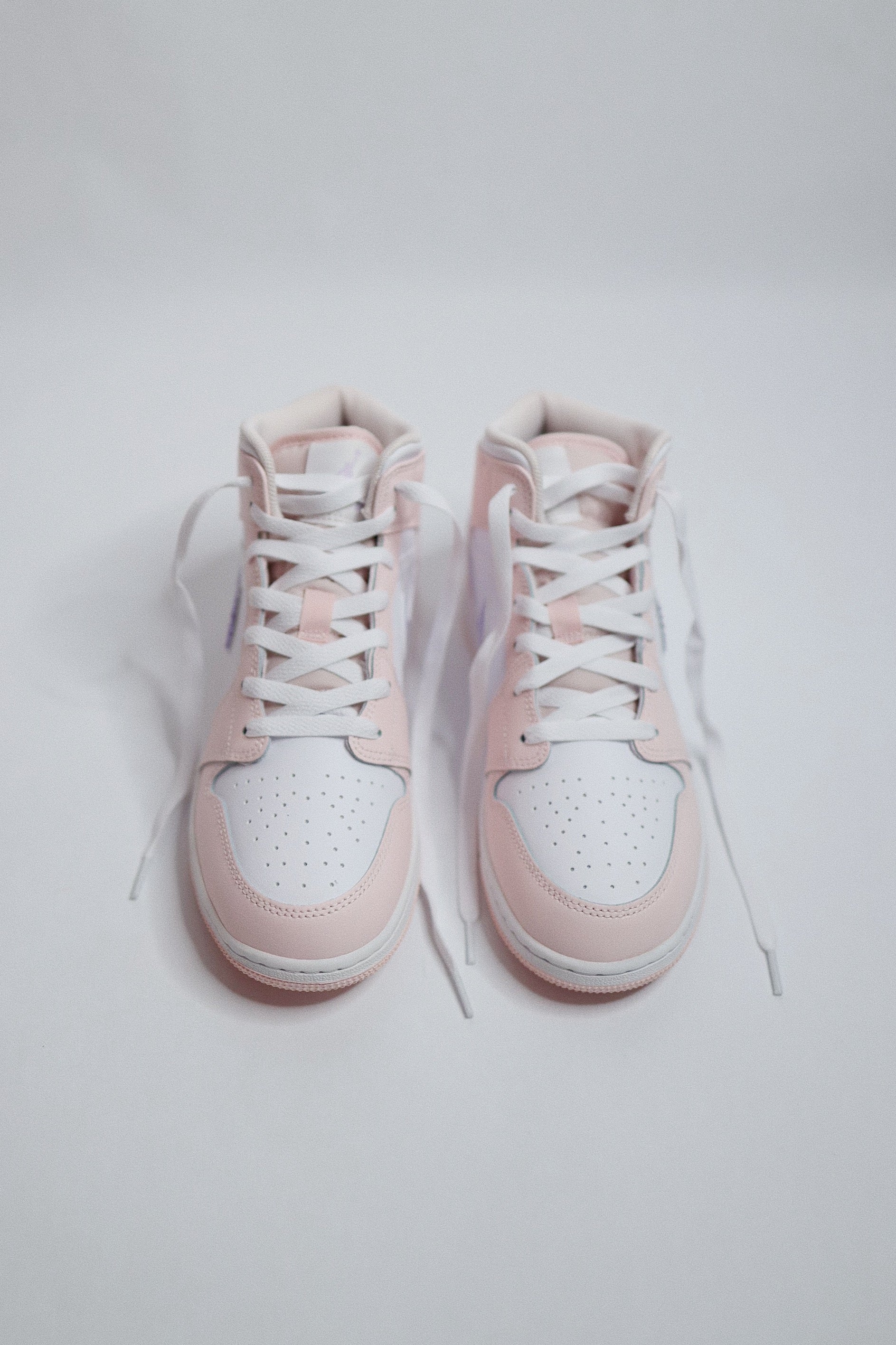 AJ1 Light Pink Bling  — Sample Pair