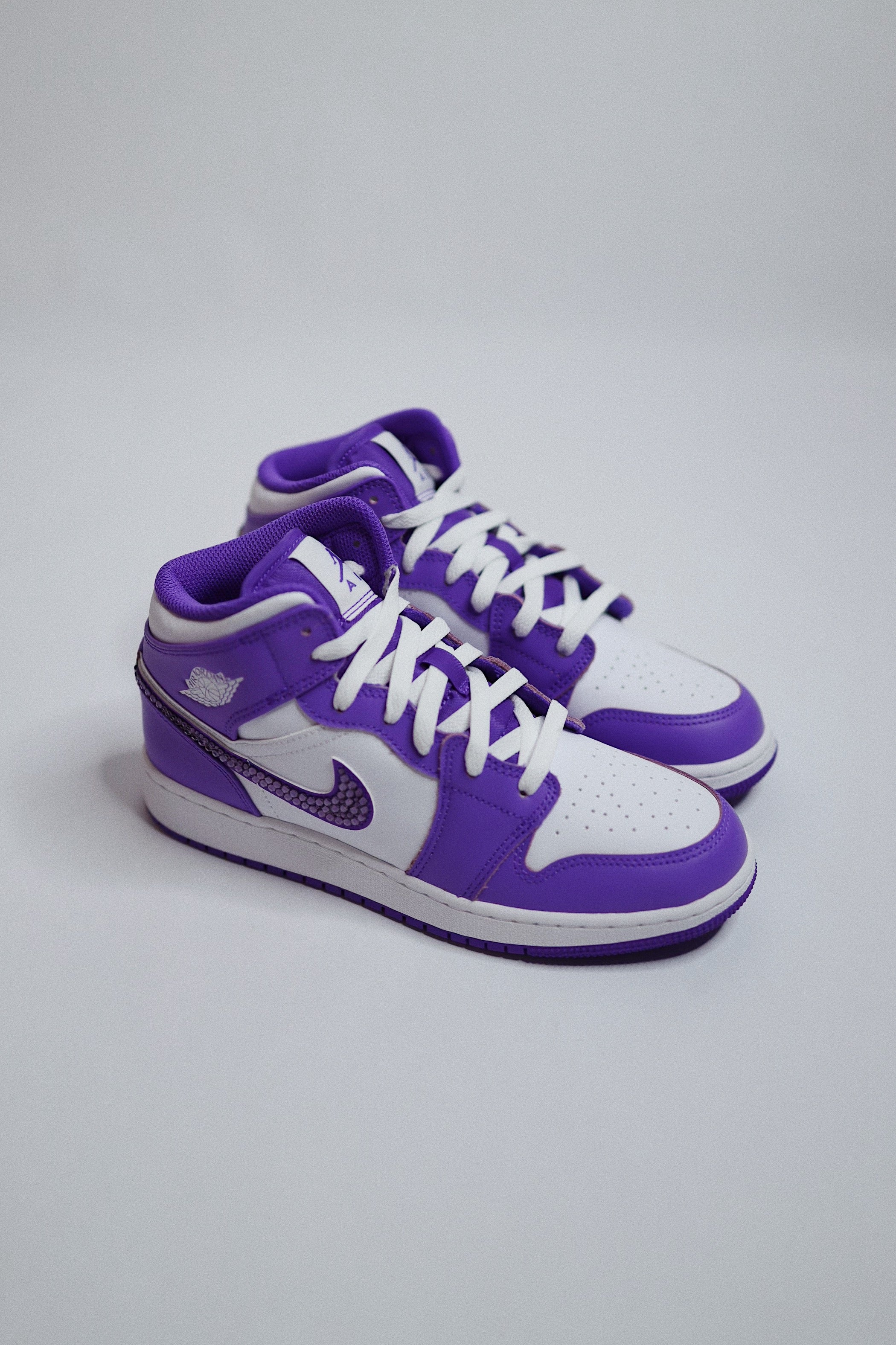 AJ1 Purple Bling  — Sample Pair