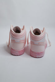 AJ1 Washed Pink Dye — Sample Pair