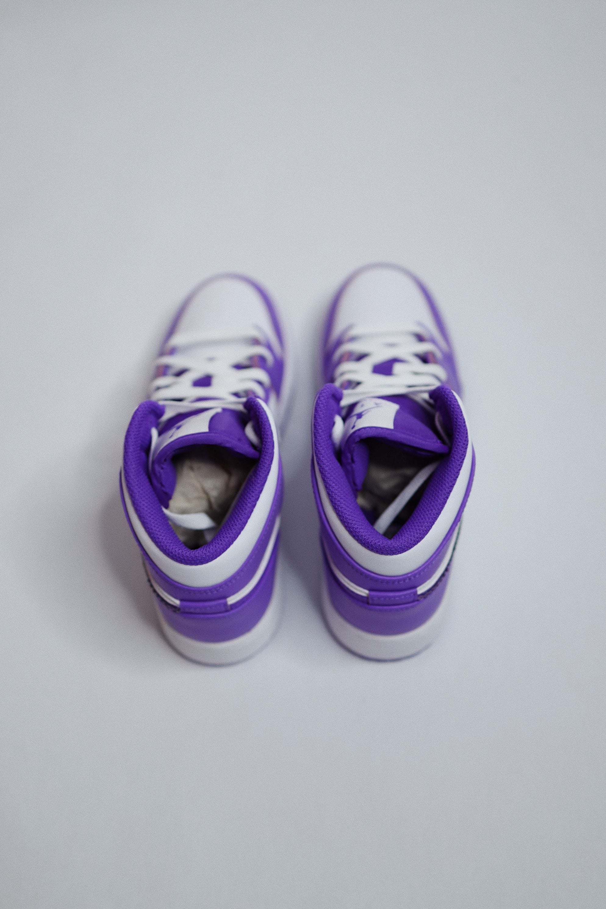 AJ1 Purple Bling  — Sample Pair