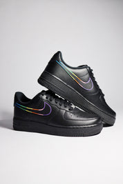 AF1 Rainbow Outline | Multicolor Pride Swoosh | solecraftstudio