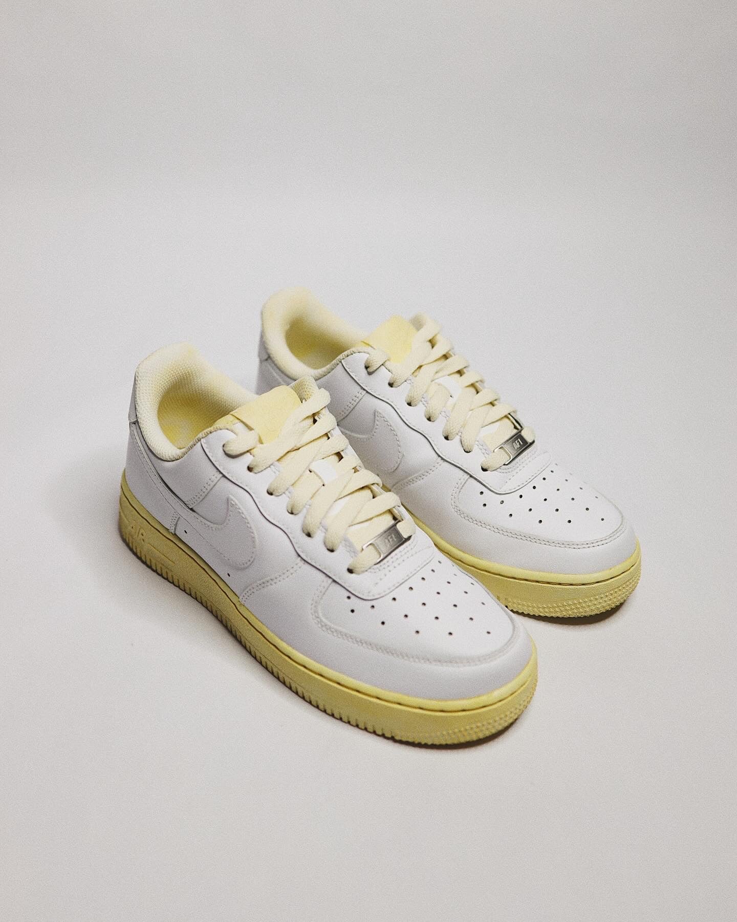 Cream air force ones online