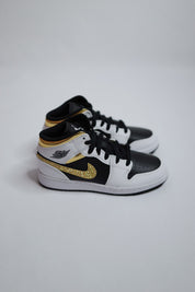 AJ1 Black Gold Bling  — Sample Pair