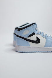 AJ1 Blue Ice Bling  — Sample Pair
