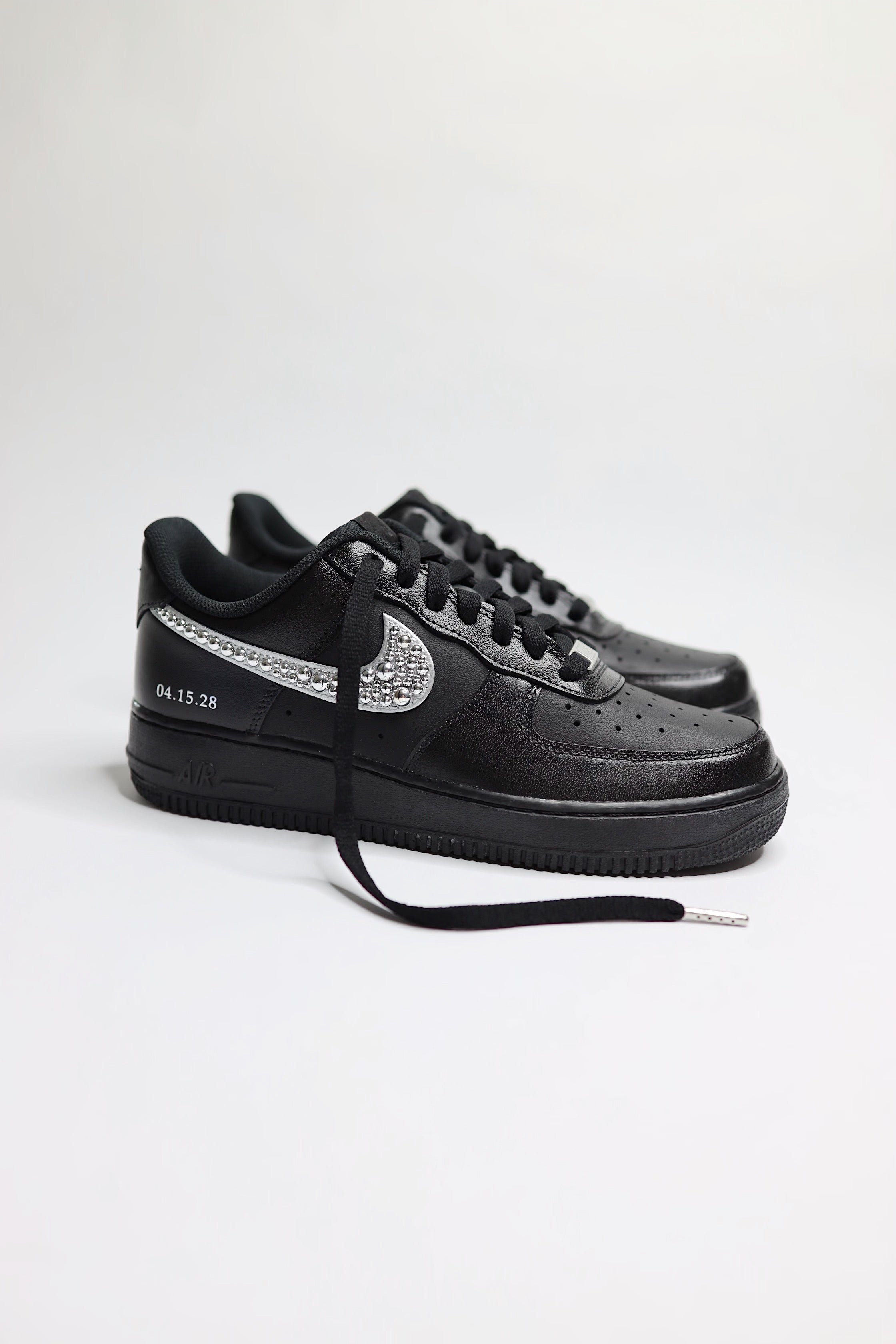 Metallic Black Groom AF1