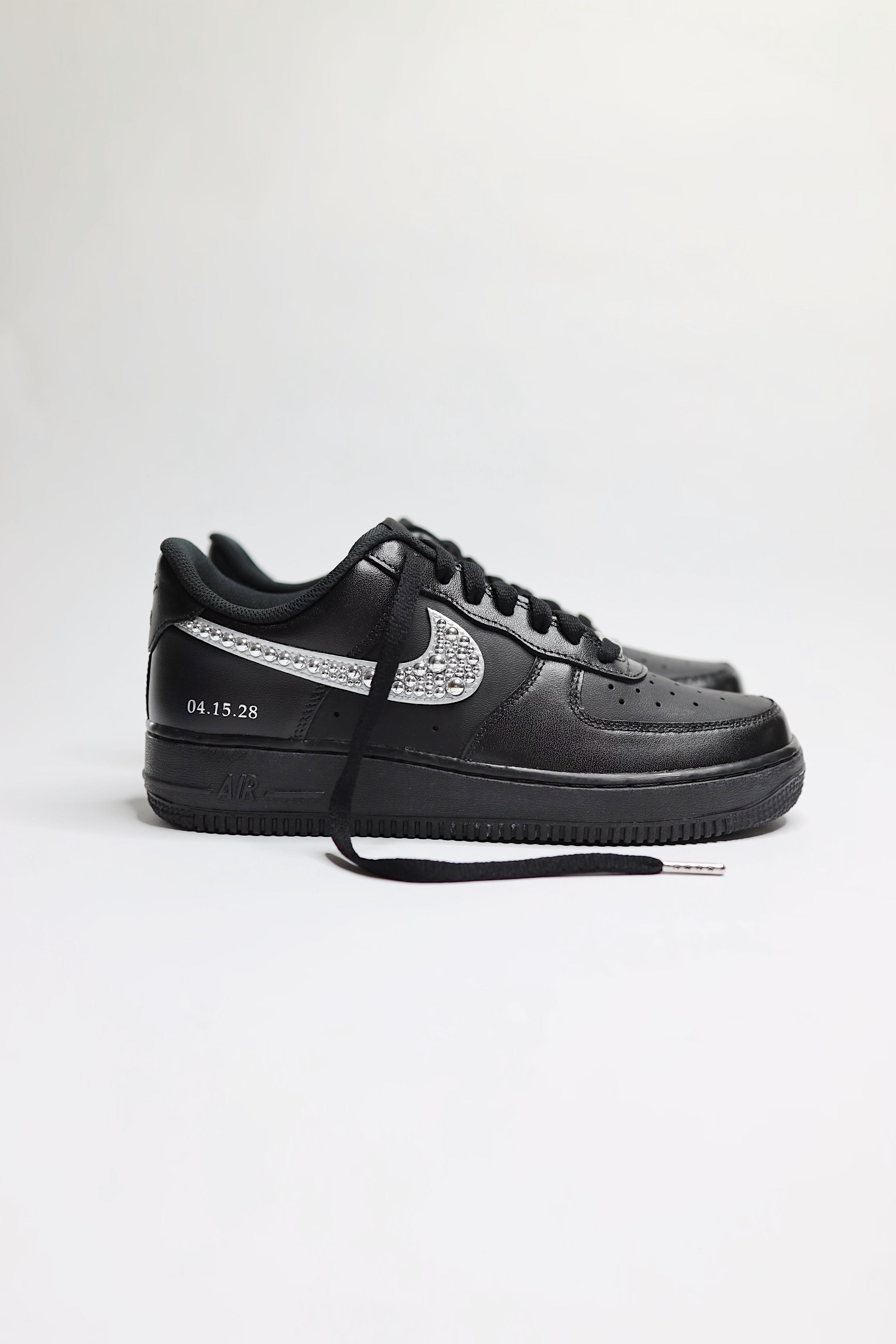 Metallic Black Groom AF1