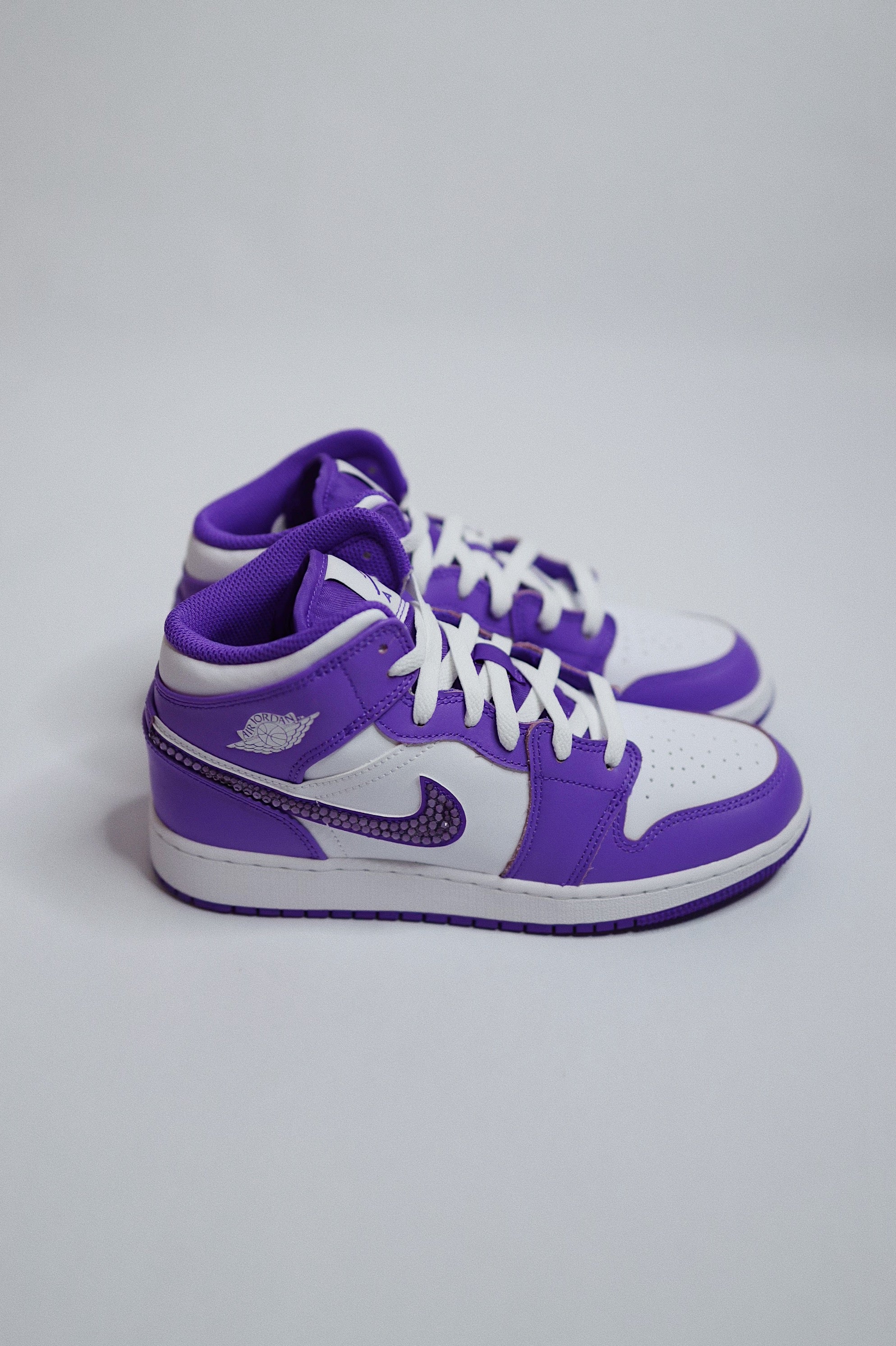 AJ1 Purple Bling  — Sample Pair