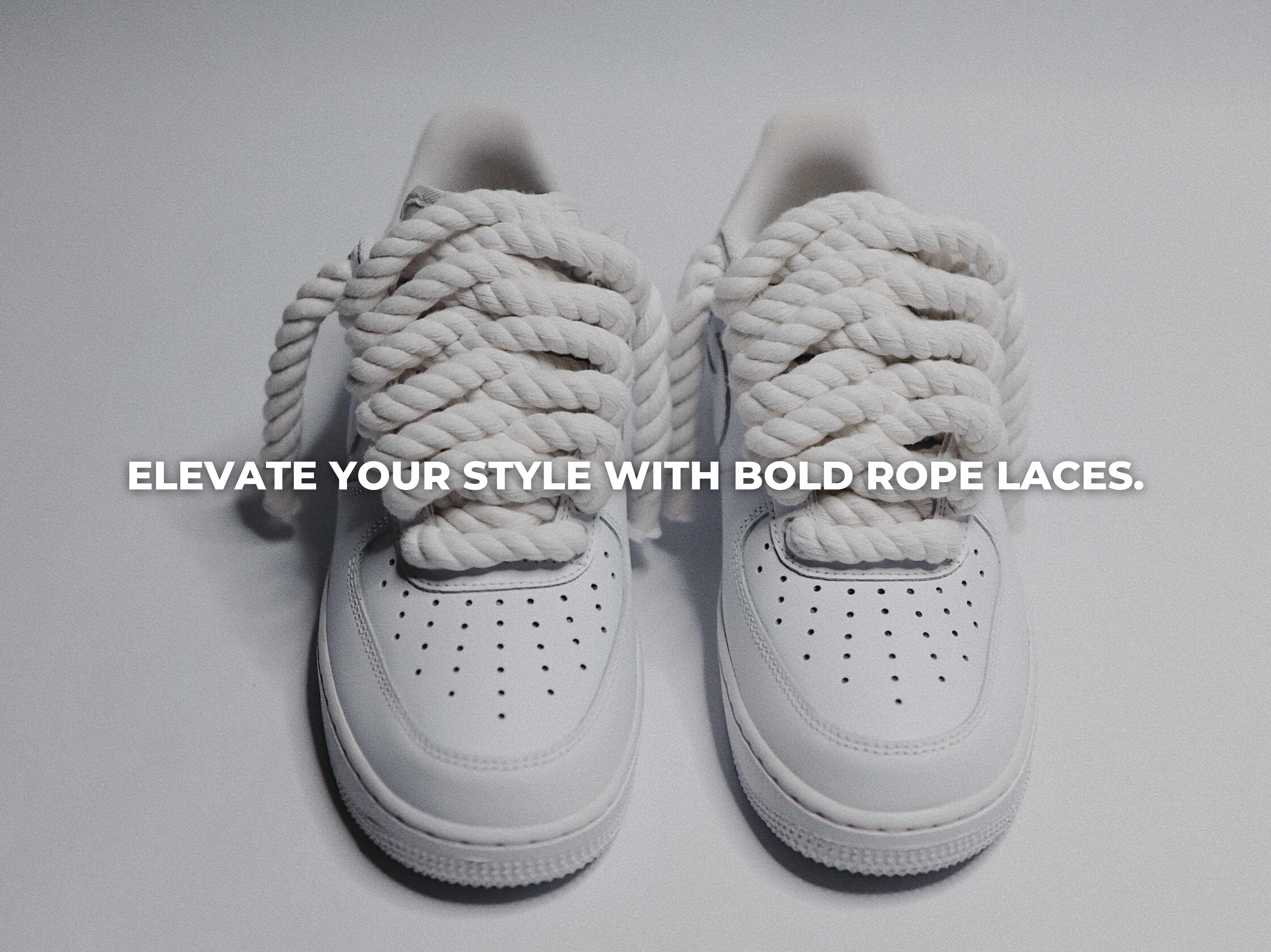 how to lace air forces ones