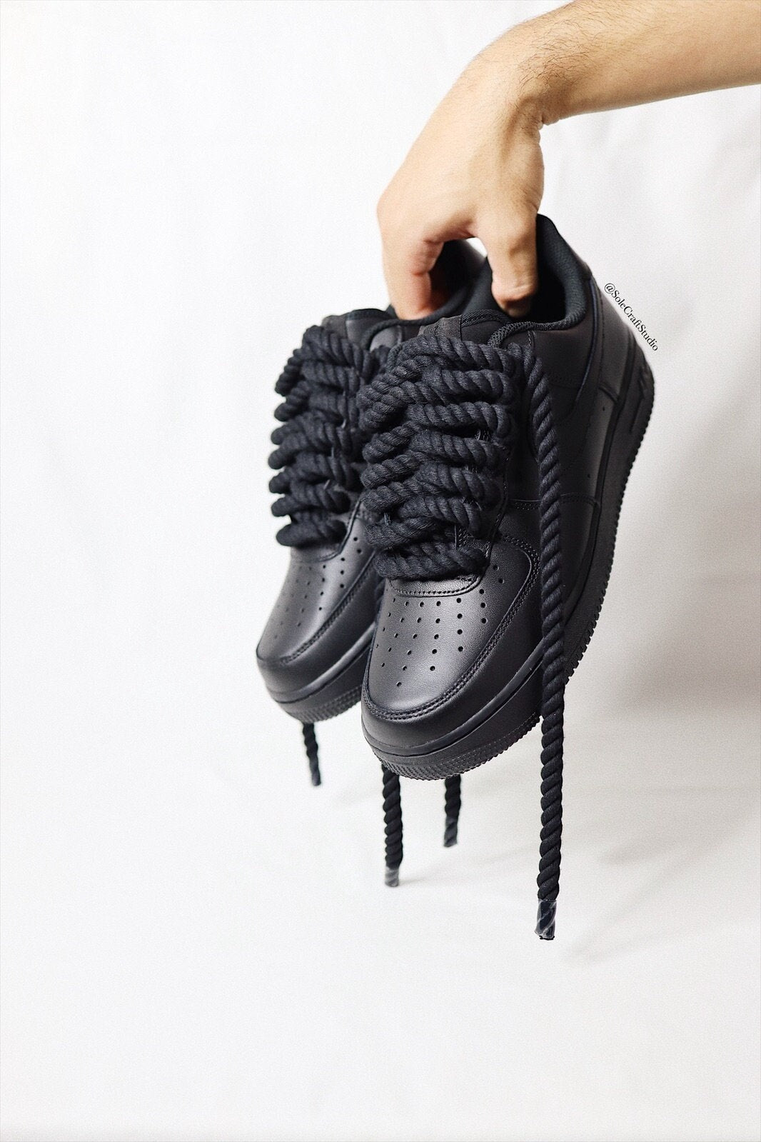 black air force 1 shoe laces